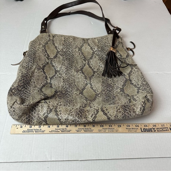 Stella & Dot Python shoulder Handbag - Picture 4 of 10